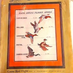 Something Special Counted Cross Stich Kit "Game Birds Flight